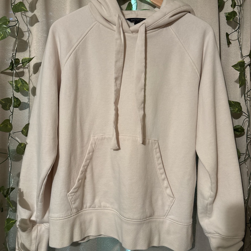 Banana Republic Off-White Hoodie